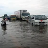 Lũ lụt tại huyện Hương Khê, Hà Tĩnh hồi tháng 10-11/2010. (Ảnh: An Đăng/TTXVN)