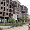Một trong những dự án nhà thu nhập thấp đang được xây dựng tại Sài Đồng. (Nguồn: Internet)