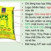 Sản phẩm NPK Phú Mỹ.