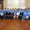 Đoàn Việt Nam tham gia Chương trình giao lưu thanh niên Thái-Việt 2011 tại Thái Lan. (Ảnh: Ngọc Tiến/Vietnam+)