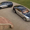 Hai mẫu Bugatti Galibier phiên bản concept và Veyron. (Nguồn: Internet)