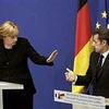 Thủ tướng Đức Angela Merkel và Tổng thống Pháp Nicolas Sarkozy. (Nguồn: Internet)