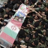 Đám tang của Tướng Hasan Tehrani Moghaddam tại Tehran ngày 14/11. (Nguồn: Reuters)