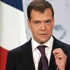 Tổng thống Dmitry Medvedev. (Nguồn: AP) 