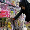 Những cửa hàng bán búpbê Barbie như thế này ở Iran sẽ bị đóng cửa. (Nguồn: Internet)