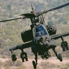 Trực thăng chiến đấu Apache. (Nguồn: Internet)