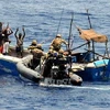 Lính đặc nhiệm bắt giữ cướp biển Somalia. (Nguồn: Internet)