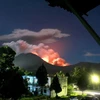 Núi lửa Lokon phun trào hồi tháng 7/2011. (Ảnh: AFP)