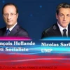 Hai ứng cử viên François Hollande và Nicolas Sarkozy. (Nguồn: Internet)