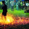 Lễ hội nhảy lửa độc đáo của người Pà Thẻn. (Nguồn: vov.vn)