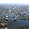 Cảnh hoang tàn ở New Orleans sau khi cơn bão Katrina quét qua năm 2005. (Nguồn: AP)