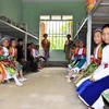 Các em học sinh dân tộc trong Nhà lưu trú khang trang do DPM tài trợ. (Nguồn: dpm.vn)