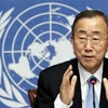 Tổng Thư ký Liên hợp quốc Ban Ki-moon. (Nguồn: AFP)