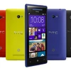 HTC Windows Phone 8X có 4 màu vỏ khác nhau. 