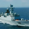Một tàu khu trục hạm của Hải quân Trung Quốc. (Ảnh: free-lebanon.net)