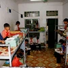 Phòng ở bán trú của học sinh dân tộc huyện Phong Thổ, Lai Châu. (Nguồn: baolaichau.vn)