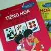 Sách “Tiếng Hoa dành cho trẻ em" bị thu hồi. (Ảnh: Hoàng Anh Tuấn/Vietnam+)