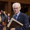 Chủ tịch Hội đồng châu Âu Herman Van Rompuy. (Nguồn: AP) 