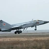 Máy bay tiêm kích đánh chặn siêu âm MiG-31. (Ảnh: RIA Novosti)