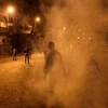 Người biểu tình đụng độ với cảnh sát chống bạo động tại Cairô hồi tháng 3. Ảnh minh họa. (Nguồn: THX/TTXVN)