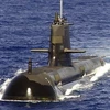 Một trong sáu chiếc tàu ngầm thuộc hạm đội Collins của Australia. (Nguồn: wiki) 