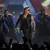 Ca sỹ Justin Bieber trong một buổi biểu diễn. (Nguồn: AP)
