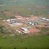 Toàn cảnh cơ sở khai thác dầu tại giếng dầu Thar Jath ở Nam Sudan. (Nguồn: AFP/TTXVN)