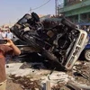 Hiện trường một vụ nổ ở Aziziyah, phía nam thủ đô Baghdad ngày 16/6. (Nguồn: AFP/TTXVN)
