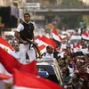 Biểu tình rầm rộ tại Quảng trường Tahrir ở Cairo. (Nguồn: AFP/TTXVN)