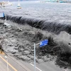Động đất gây ra sóng thần ở Nhật Bản. Ảnh minh họa (Nguồn: AFP)