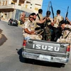 Một nhóm binh sĩ thuộc Quân đội Syria (Ảnh: AFP).