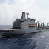 Tàu tiếp nhiên liệu USNS Rappahannock của Hải quân Mỹ. (Nguồn: Reuters)
