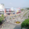 Một góc thành phố Mỹ Tho, tỉnh Tiền Giang. (Nguồn: khudothimoi.com).