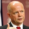 Ngoại trưởng Anh William Hague. (Nguồn: AP)