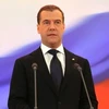 Thủ tướng Nga Dmitry Medvedev. (Nguồn: Getty Images).