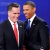 Hai ứng cử viên tổng thống Mỹ Barack Obama và Mitt Romney. (Nguồn: AFP/Getty images).