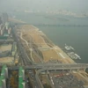 Bên bờ sông Hàn, thủ đô Seoul. Ảnh minh họa. (Ảnh: Quang Liên/TTXVN)