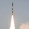 Phóng thử tên lửa đạn đạo Agni-I ngày 13/7. (Nguồn: AFP/TTXVN)