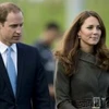 Hoàng tử William và Công nương Catherine. (Nguồn: AFP)