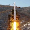 Tên lửa Unha-3 của Triều Tiên. (Nguồn: AFP/TTXVN)