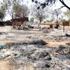 Một khu chợ bị đốt cháy do nhóm Boko Haram gây ra tại Nigeria. Ảnh minh họa. (Nguồn: AFP/TTXVN)