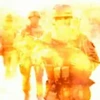Hình ảnh binh lính Mỹ bị lửa thiêu trong đoạn video. (Nguồn: rawstory.com)