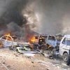 Hiện trường vụ đánh bom tại Syria. Ảnh minh họa. (Nguồn: AFP/TTXVN)