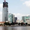 Tòa tháp Bitexco Financial Tower ở TP.HCM. (Ảnh: Kim Quy/TTXVN).