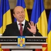 Tổng thống Romania Traian Besescu. (Nguồn: AFP)