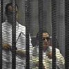 Cựu Tổng thống Moubarak tại phiên tòa. (Nguồn: AFP) 