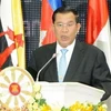 Thủ tướng Campuchia Hun Sen. (Nguồn: THX/TTXVN)