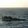 Một chiếc tàu chở người tị nạn ngoài khơi bờ biển phía bắc của Australia. Ảnh minh họa. (Nguồn: AFP)
