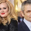 Adele, Mr Bean được Nữ hoàng Anh phong tước. (Nguồn: Getty Images)