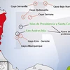 Vùng biển đảo tranh chấp giữa Colombia và Nicaragua.(Nguồn: apuertacerrada.com)